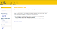 Desktop Screenshot of pilote-daltonien.com