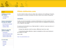 Tablet Screenshot of pilote-daltonien.com
